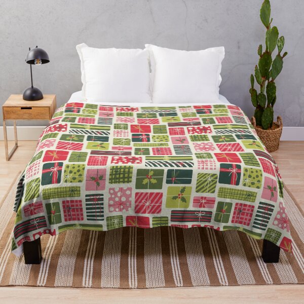 Item preview, Mid-Century Style Retro Christmas Pattern designed and sold by PG Illustration.