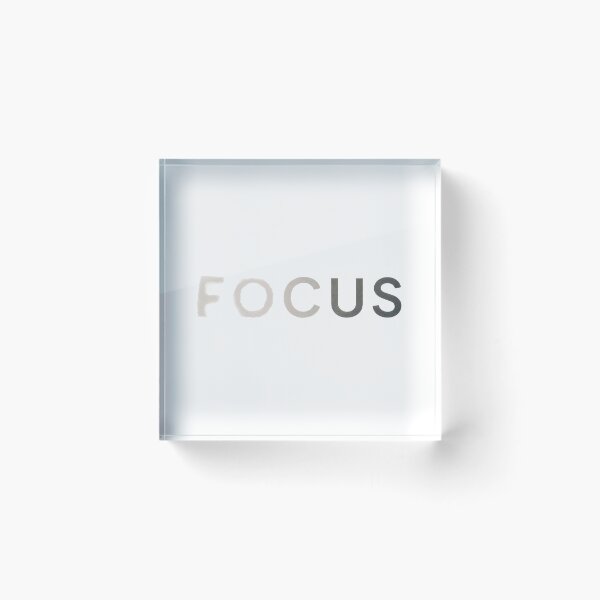 Item preview, Focus Blur to Sharp Minimalist Typography T-Shirt designed and sold by Craftitect.