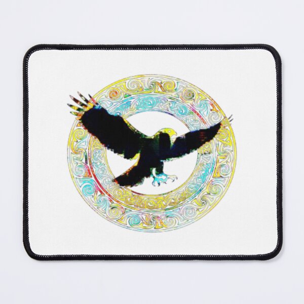 Item preview, Neon Celtic Eagle Emblem #3 designed and sold by creativerooney.