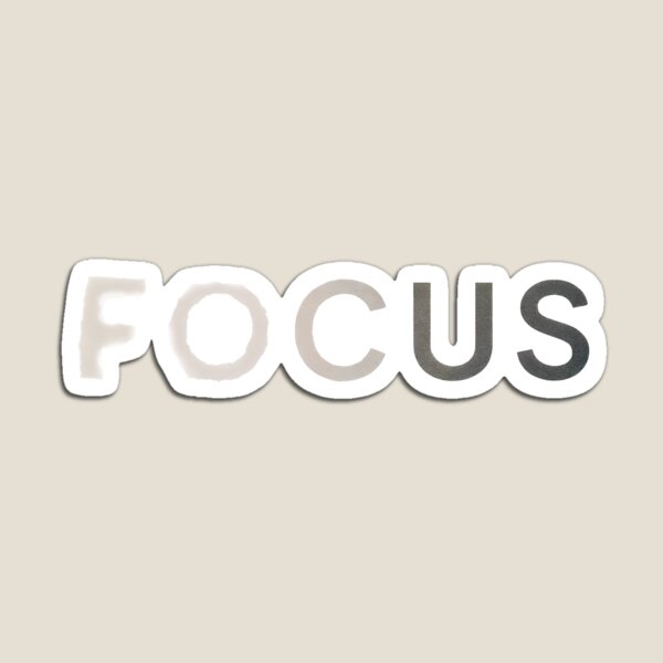 Item preview, Focus Blur to Sharp Minimalist Typography T-Shirt designed and sold by Craftitect.