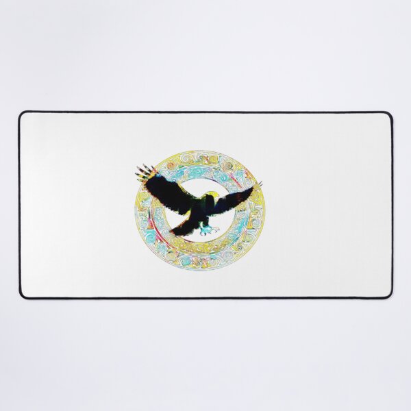 Item preview, Neon Celtic Eagle Emblem #3 designed and sold by creativerooney.