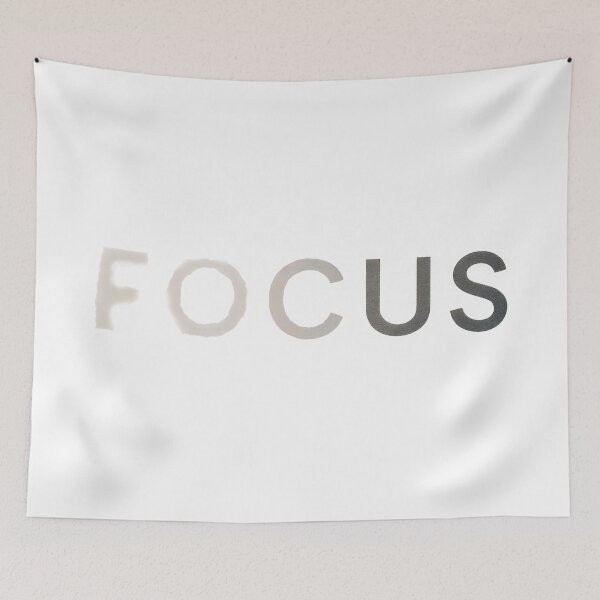 Item preview, Focus Blur to Sharp Minimalist Typography T-Shirt designed and sold by Craftitect.