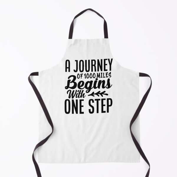 Item preview, A Journey of 1000 Miles Begins with a Single Step Apparel and Home Décor  designed and sold by Compass and a Camera.