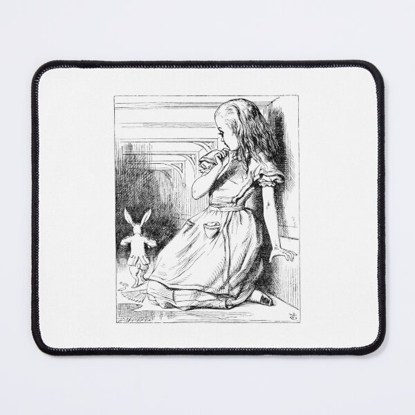 Item preview, Alice and the White Rabbit – Classic Vintage Illustration designed and sold by DandoLaTalla.