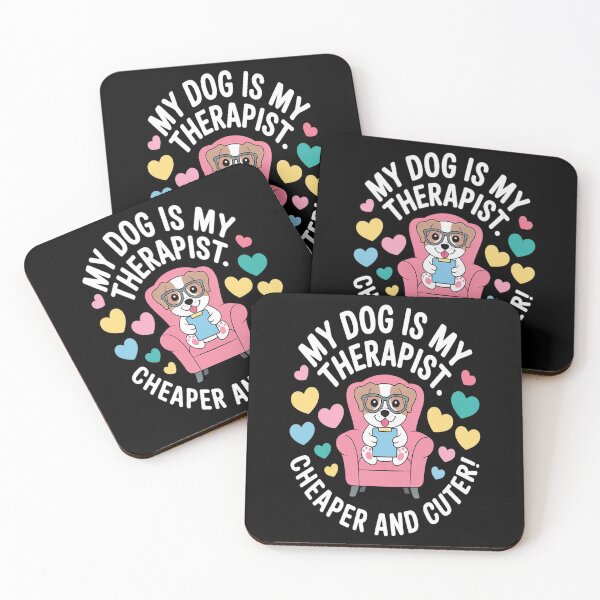 Item preview, Dog Is My Therapist Pet Humor for Dog Lovers Pet Lovers designed and sold by orlodrake.