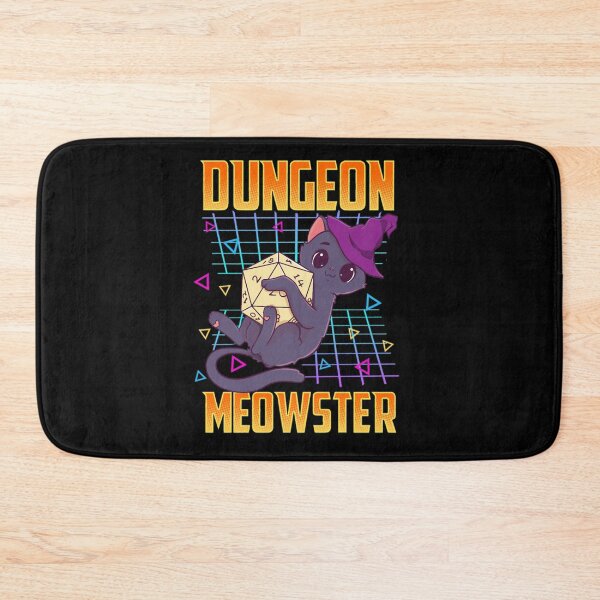 Item preview, Dungeon Meowster Tabletop Gamer Active  designed and sold by yanar810361.