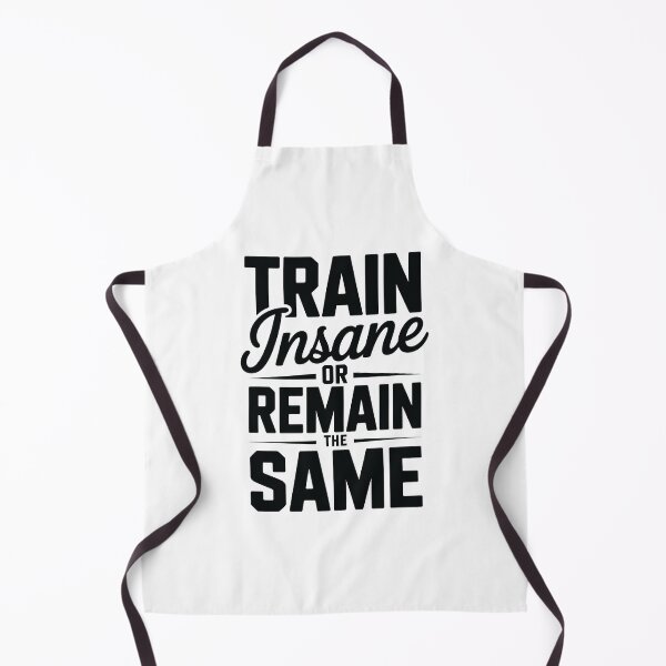 Item preview, Train Insane or Remain the Same Gym Motivation Typography T-Shirt Design designed and sold by HaweeWear.