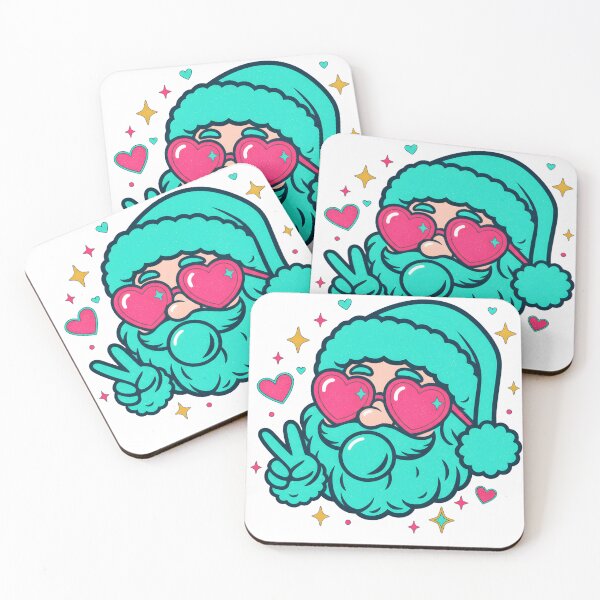 Item preview, Santa Bubble Gum, Cute Retro Santa Claus, Santa Blowing Bubble, Funny Santa, Christmas Santa Bubble Gum designed and sold by DesignDenDo ⭐⭐⭐⭐⭐.