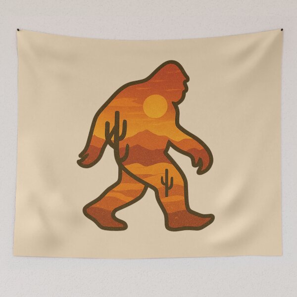 Item preview, Desert Bigfoot Silhouette designed and sold by Planetporridge.
