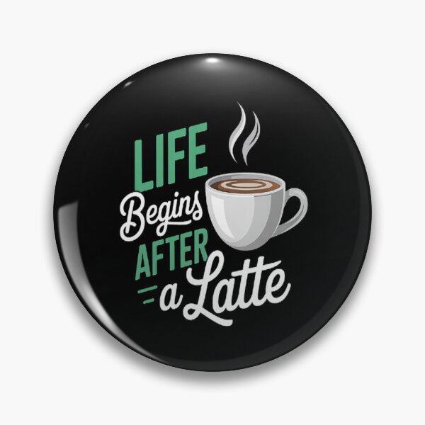 Item preview, Coffee Lover Life Begins After A Latte - Latte Coffee designed and sold by Lucaseinar.