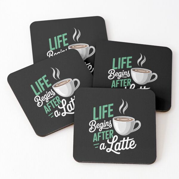 Item preview, Coffee Lover Life Begins After A Latte - Latte Coffee designed and sold by Lucaseinar.