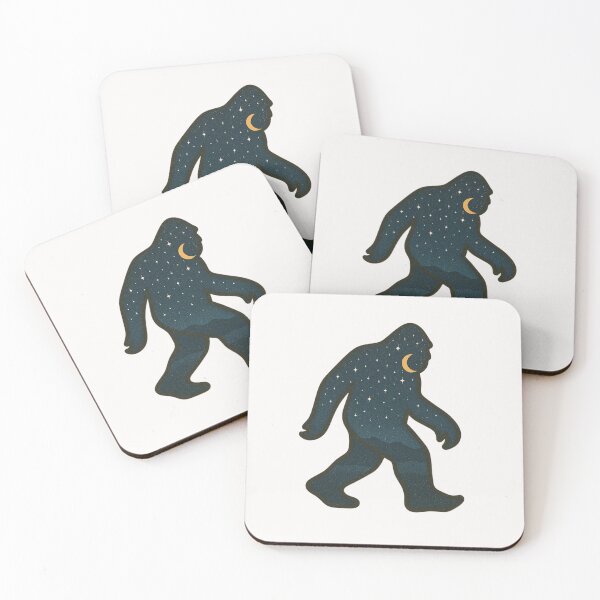 Item preview, Night Bigfoot Silhouette designed and sold by Planetporridge.
