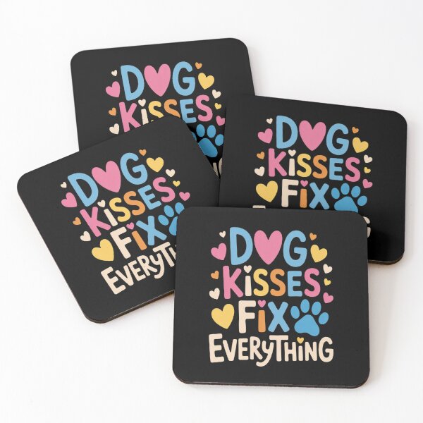 Item preview, Dog Kisses Fix Everything Healing Hounds Cute Puppy Wellness designed and sold by orlodrake.