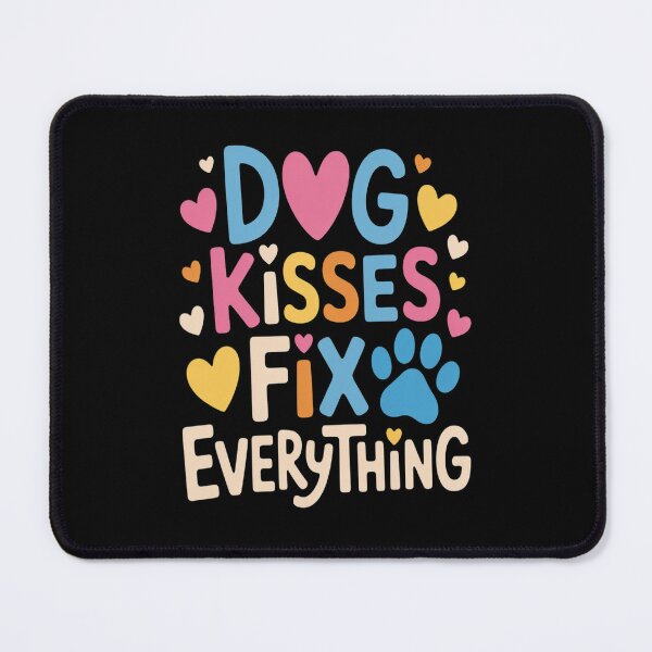 Item preview, Dog Kisses Fix Everything Healing Hounds Cute Puppy Wellness designed and sold by orlodrake.