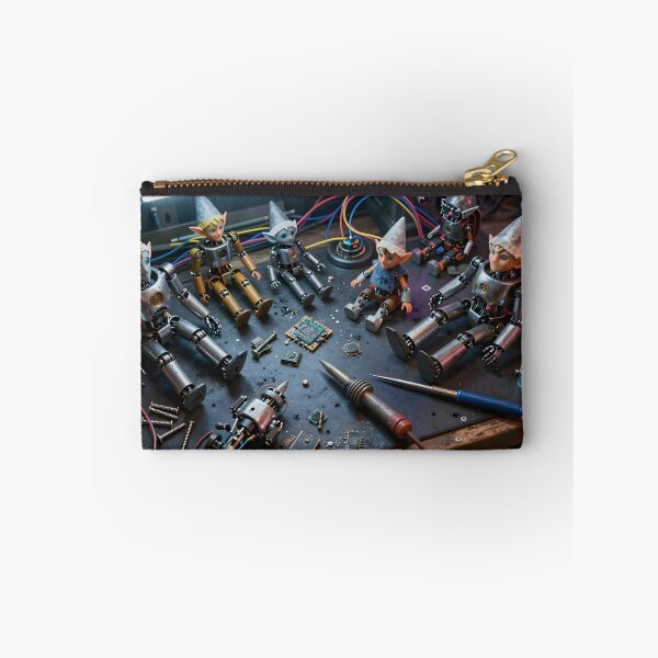 Aperçu de l'œuvre Cyberpunk Elf Workbench créée et vendue par SynthStitch.