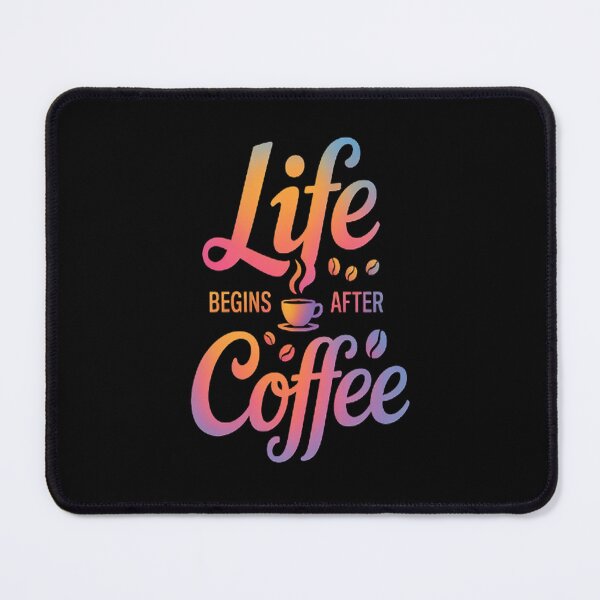 Item preview, Coffee Lovers - Life Begins After Coffee Rainbow designed and sold by Lucaseinar.