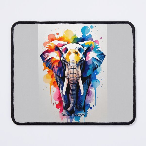 Item preview, Wonderfull Watercolor Elephant designed and sold by GOLDENGARDENART.