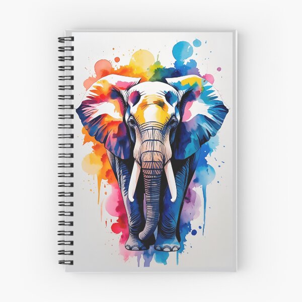 Item preview, Wonderfull Watercolor Elephant designed and sold by GOLDENGARDENART.