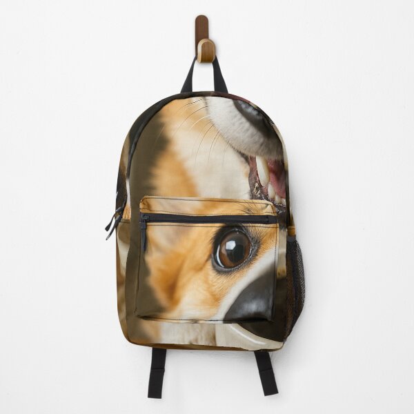 Item preview, Funny Corgi Coffee Morning – Cute Big Nose Dog Close-Up designed and sold by Darlin8888.