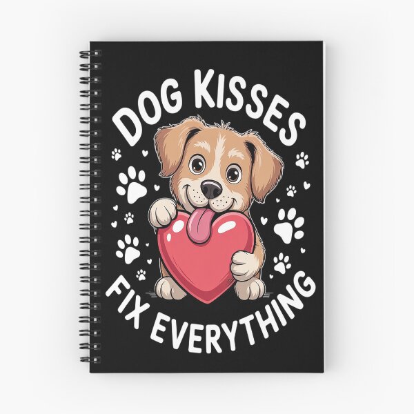 Item preview, Dog kisses fix everything Rescue Dog cute designed and sold by orlodrake.