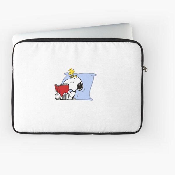 Reading Snoopy Laptop Sleeve