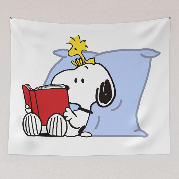 Item preview, Reading Snoopy designed and sold by PeanutSquiggle.