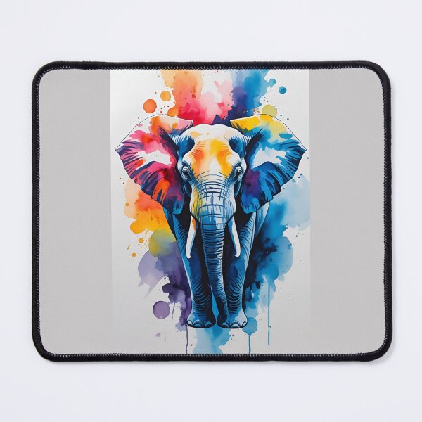 Item preview, Watercolor Elephant design designed and sold by GOLDENGARDENART.
