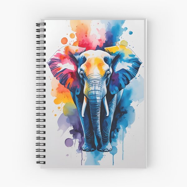 Item preview, Watercolor Elephant design designed and sold by GOLDENGARDENART.