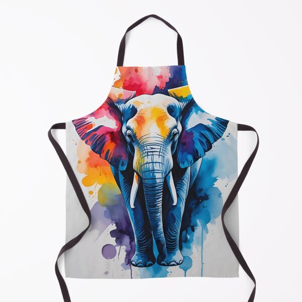 Item preview, Watercolor Elephant design designed and sold by GOLDENGARDENART.