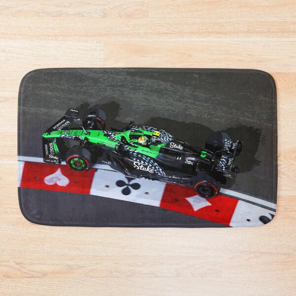 Item preview, Gabriel Bortoleto racing in the 2025 Las Vegas Grand Prix abstract designed and sold by Rodissimus1984.