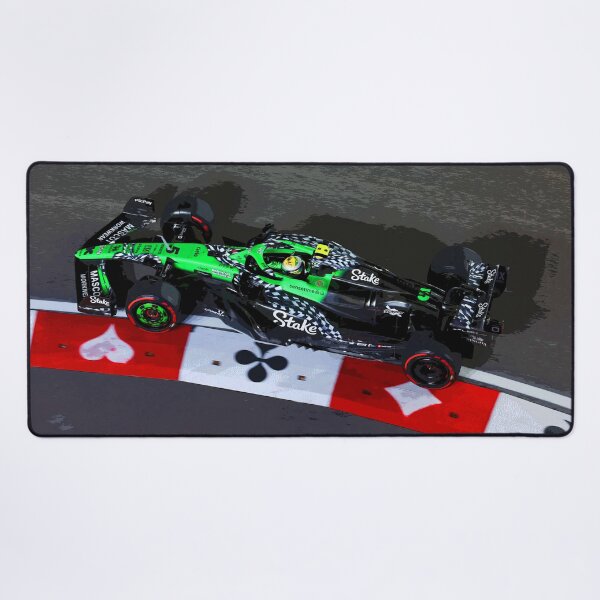 Item preview, Gabriel Bortoleto racing in the 2025 Las Vegas Grand Prix abstract designed and sold by Rodissimus1984.