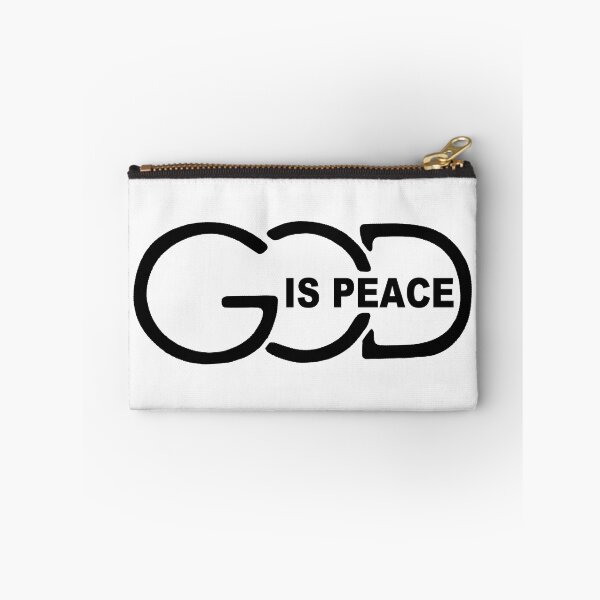Artikelvorschau, Gott ist Friede; entworfen und verkauft von StickerApe.
