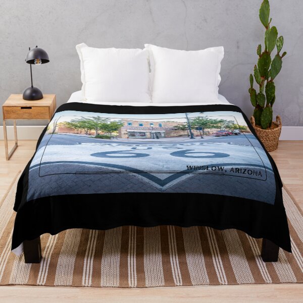 Item preview, Greetings from Winslow, Arizona Apparel and Home Décor designed and sold by Compass and a Camera.