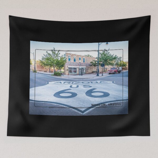 Item preview, Greetings from Winslow, Arizona Apparel and Home Décor  designed and sold by Compass and a Camera.