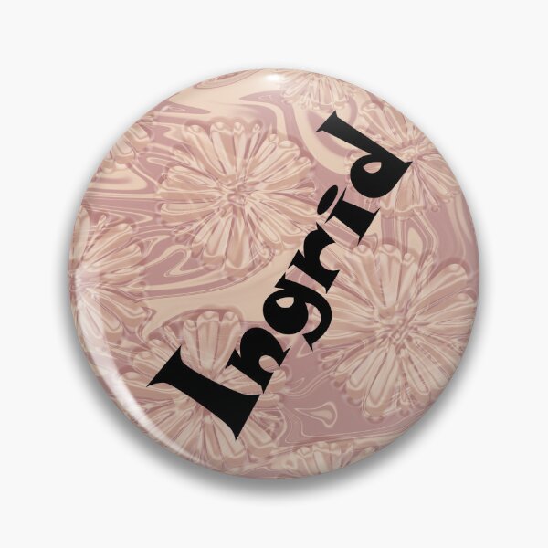 Item preview, Ingrid Name Design - Cute Font, Minimalist, with Black Lettering :) designed and sold by Myriel-Myriel.