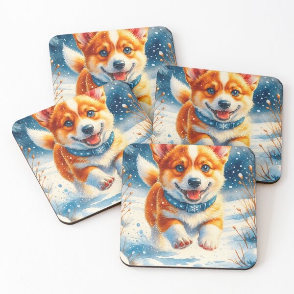 Item preview, Christmas Corgi Joy — Cute Holiday Dog Illustration designed and sold by Darlin8888.