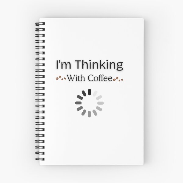 Item preview, Thinking with coffee - coffee loverful - Caffeine engineers  designed and sold by Happyhoo1.
