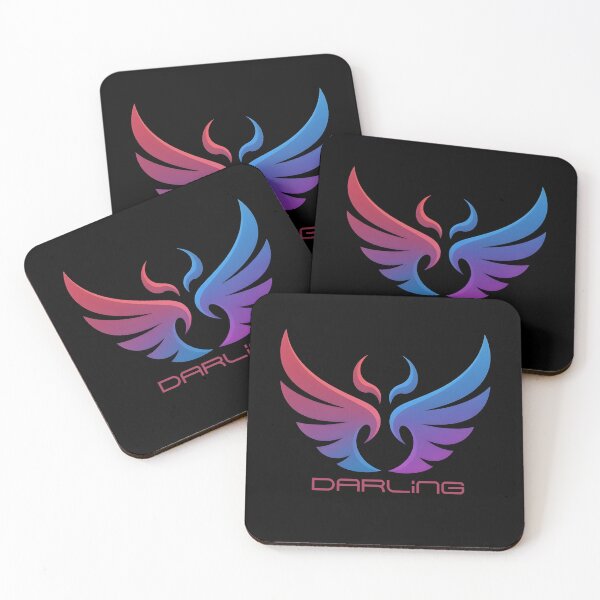 Item preview, Darling In The Franxx T-Shirt | Zero Two & Hiro Dual Wing Logo | Birds Of The Same Wing Anime Gift designed and sold by Pixie Bloom.