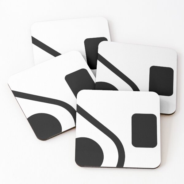Item preview, Soccer abstract minimalist design (black and white ver) designed and sold by Moonshroomarts.