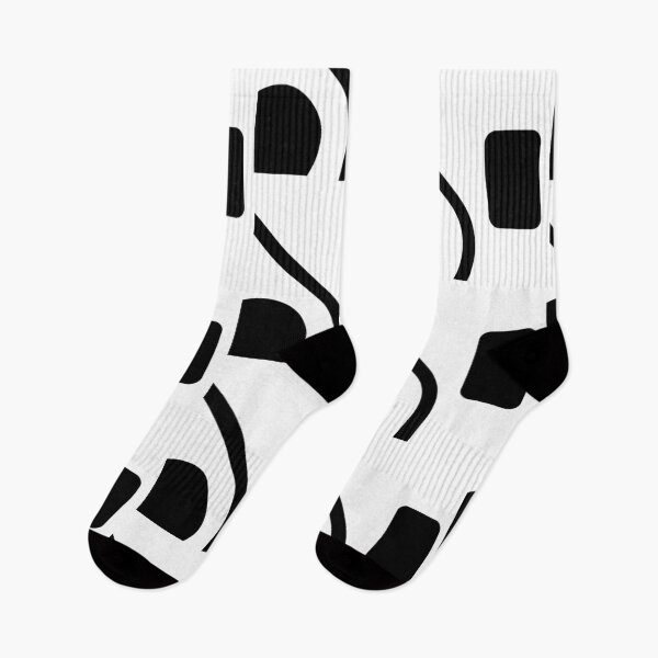 Item preview, Soccer abstract minimalist design (black and white ver) designed and sold by Moonshroomarts.