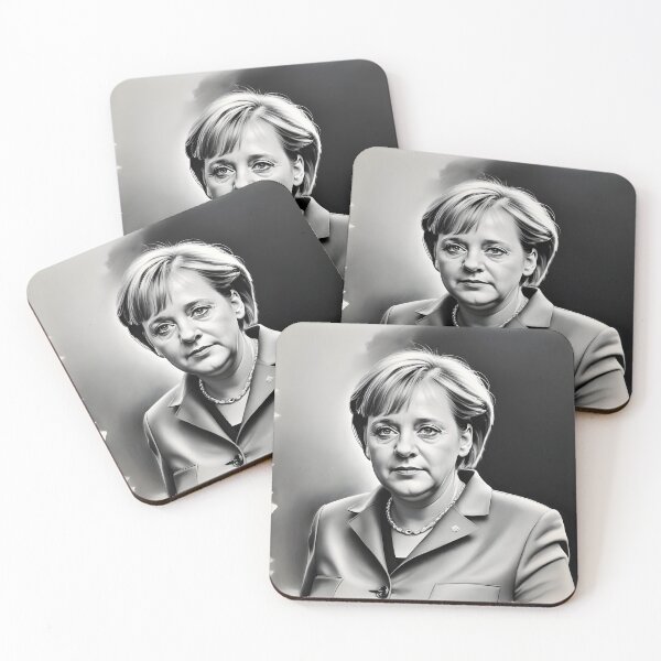 Item preview, Angela Merkel designed and sold by WorldofCharcoal.
