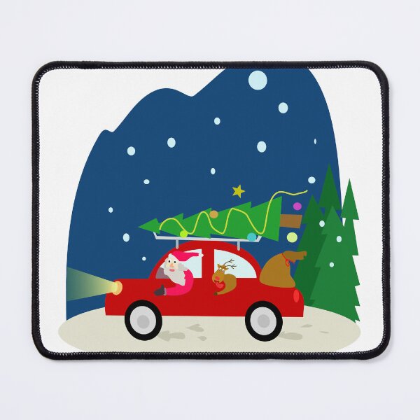 Item preview, Santa and Rudolph driving designed and sold by Logan81.