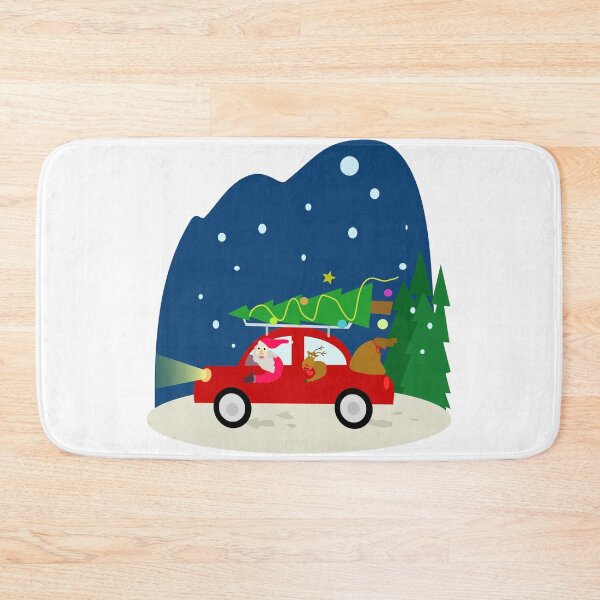 Item preview, Santa and Rudolph driving designed and sold by Logan81.