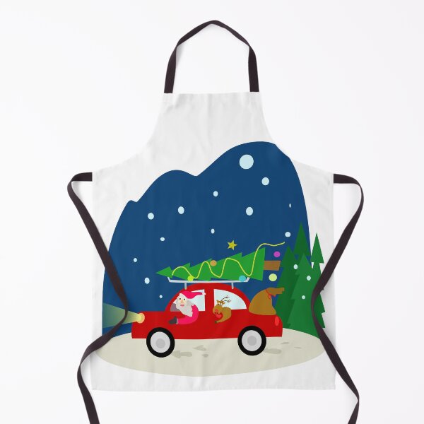 Item preview, Santa and Rudolph driving designed and sold by Logan81.