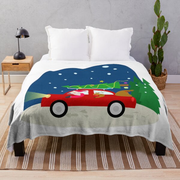 Item preview, Santa and Rudolph driving designed and sold by Logan81.