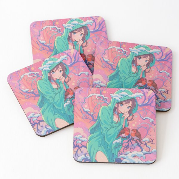 Item preview, Winter by Mucha - K-Pop Anime Reimagining designed and sold by ThanksForToday.