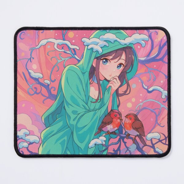 Item preview, Winter by Mucha - K-Pop Anime Reimagining designed and sold by ThanksForToday.