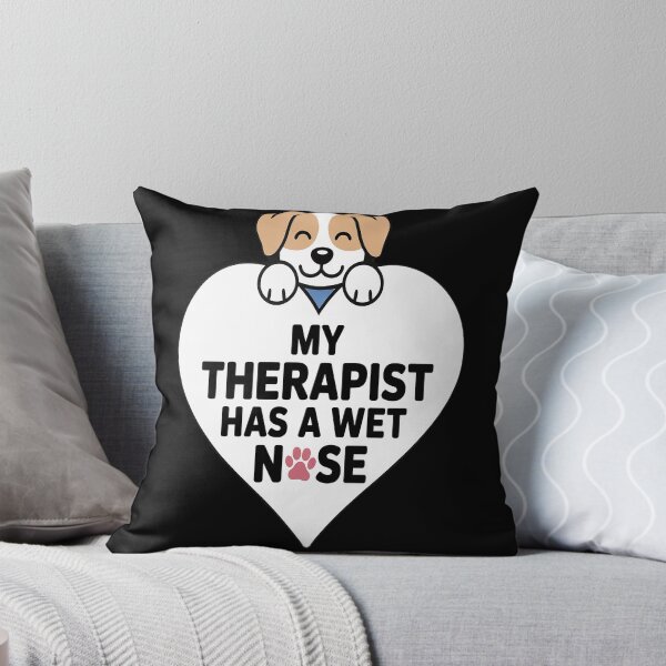 Item preview, Dog Puppy Love My Therapist Has a Wet Nose designed and sold by orlodrake.