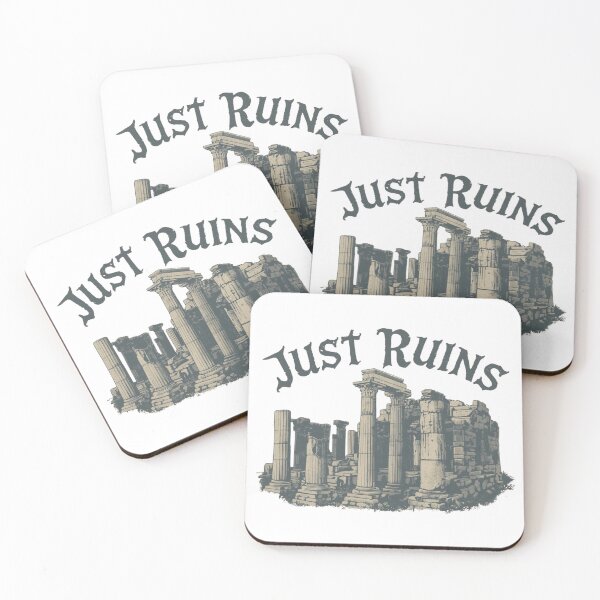 Item preview, Just Ruins Classical Ruins Illustration designed and sold by RED-MOUSE.