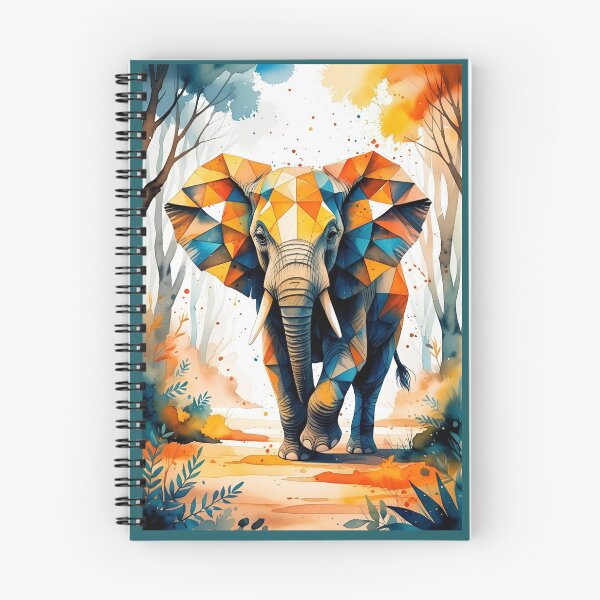 Item preview, Elefante geométrico designed and sold by GOLDENGARDENART.
